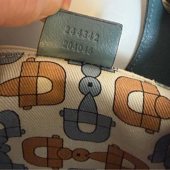 Gucci Vintage Blue Quiet Luxury Bag EUC - Picture 11 of 17